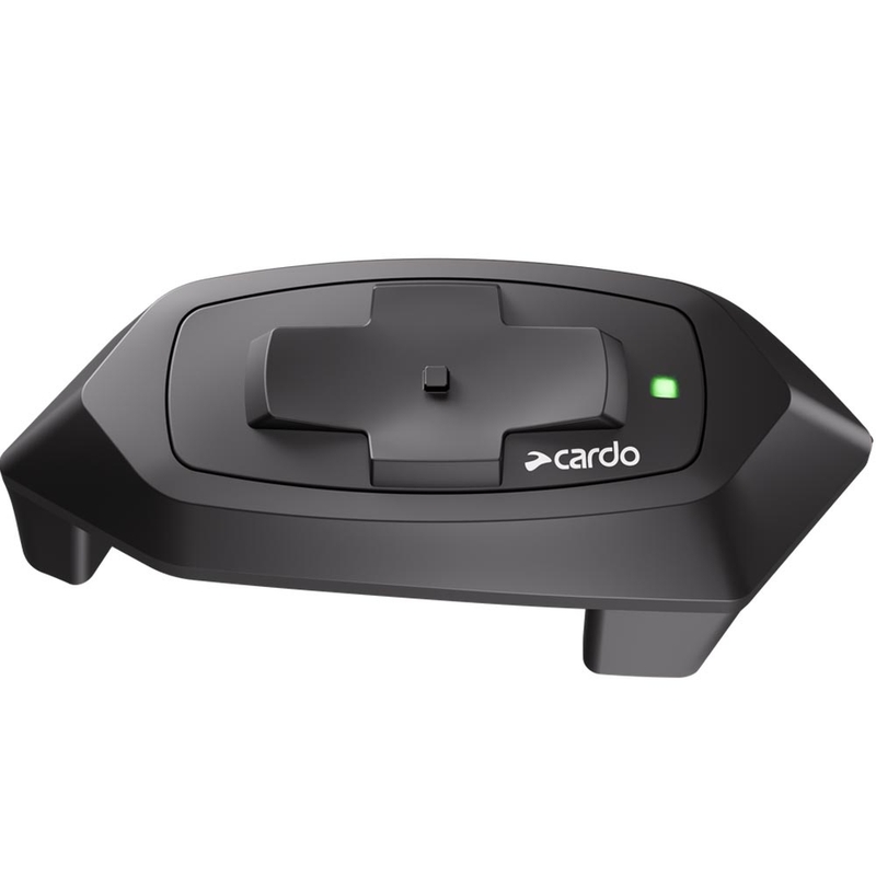 Мотоциклетен интерком Cardo HJC Spirit, черен