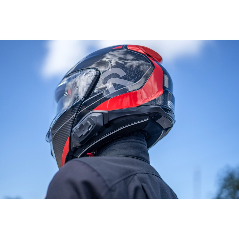 Мотоциклетен интерком Cardo HJC Packtalk, черен