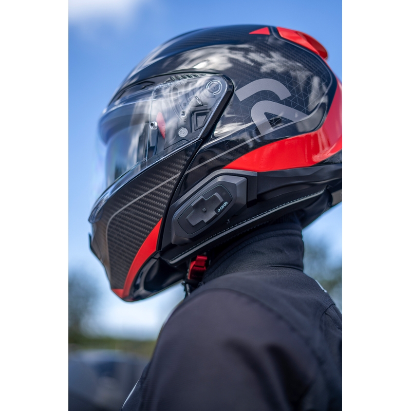 Мотоциклетен интерком Cardo HJC Packtalk, черен