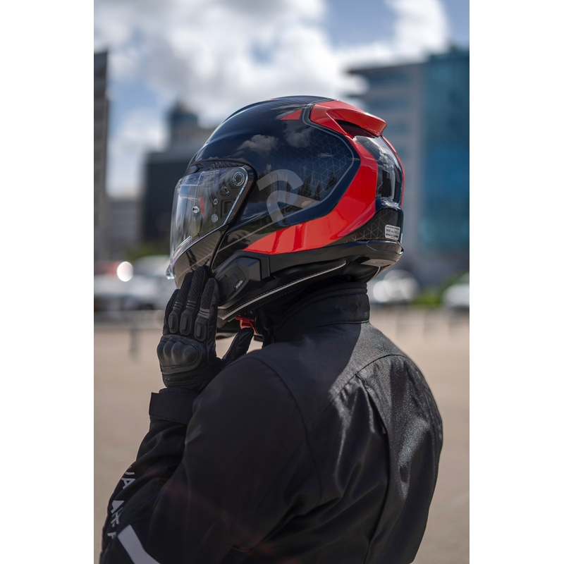 Мотоциклетен интерком Cardo HJC Packtalk, черен