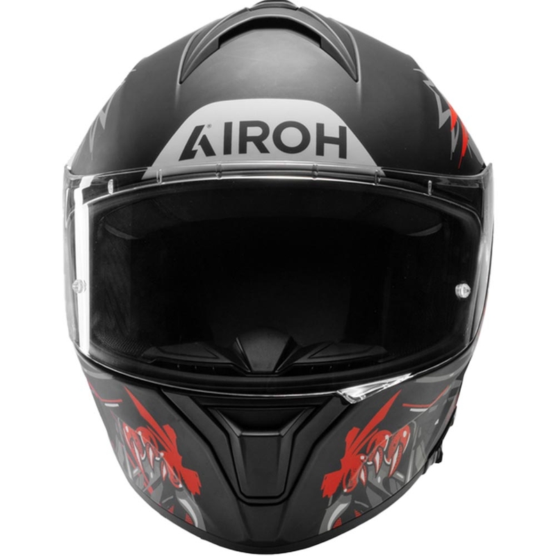 Airoh Spark 2 Cruze каска за мотоциклет с пълно лице, матово черно-сива