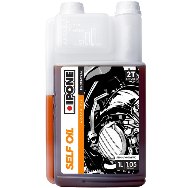 Полусинтетично масло за смесване с дозатор IPONE Self Oil 2T 1 л