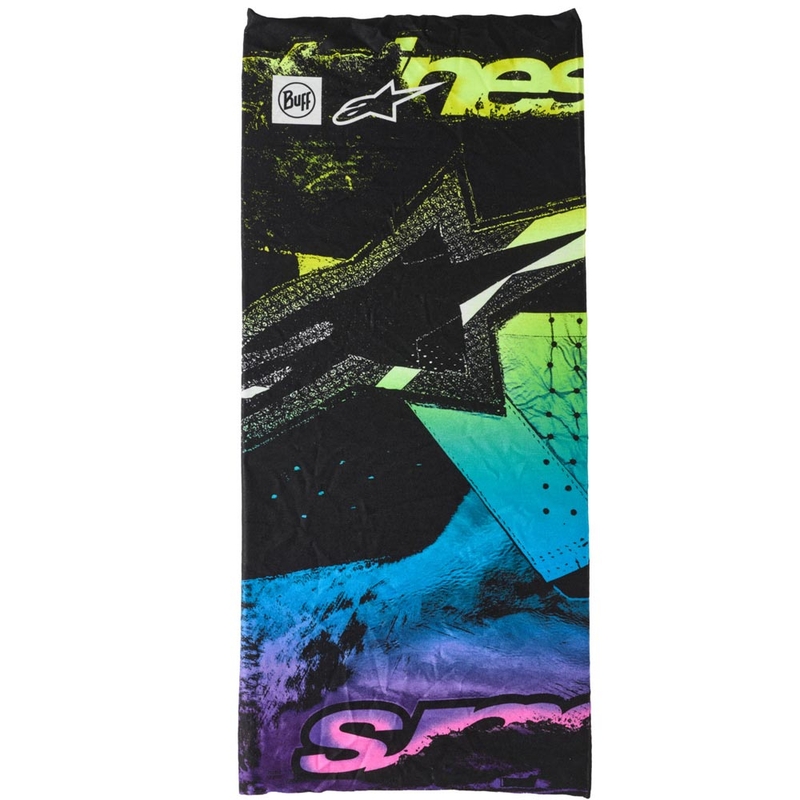 Alpinestars Buff Ignite вратовръзка черно-червена