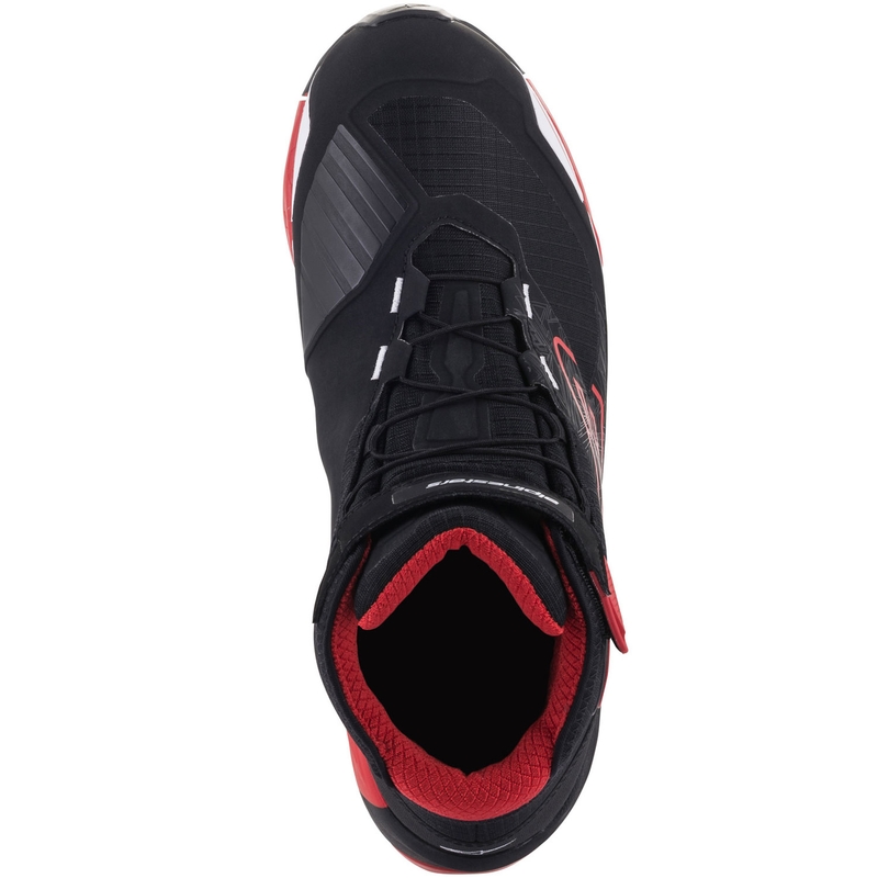 Колекция мотоциклетни ботуши Alpinestars CR-X Drystar MM93 черно-червено-бели