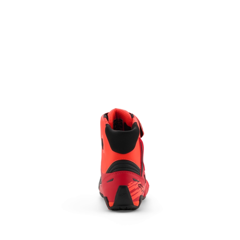Мотоциклетни ботуши Alpinestars Faster-4 MM93, колекция fluo, червено-червено-черно