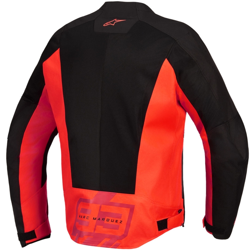 Мотоциклетно яке Alpinestars C-1 AIR MM93, колекция fluo, червено-червено-черно