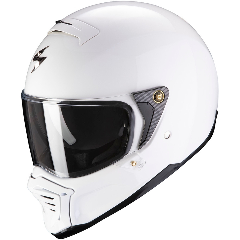 Scorpion EXO-HX1 Solid каска за цялото лице, бяла - II клас - II. качество