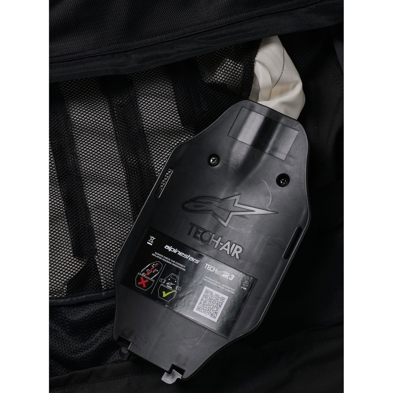 Жилетка с въздушна възглавница Alpinestars Tech-Air®3 V2 черна - II. качество