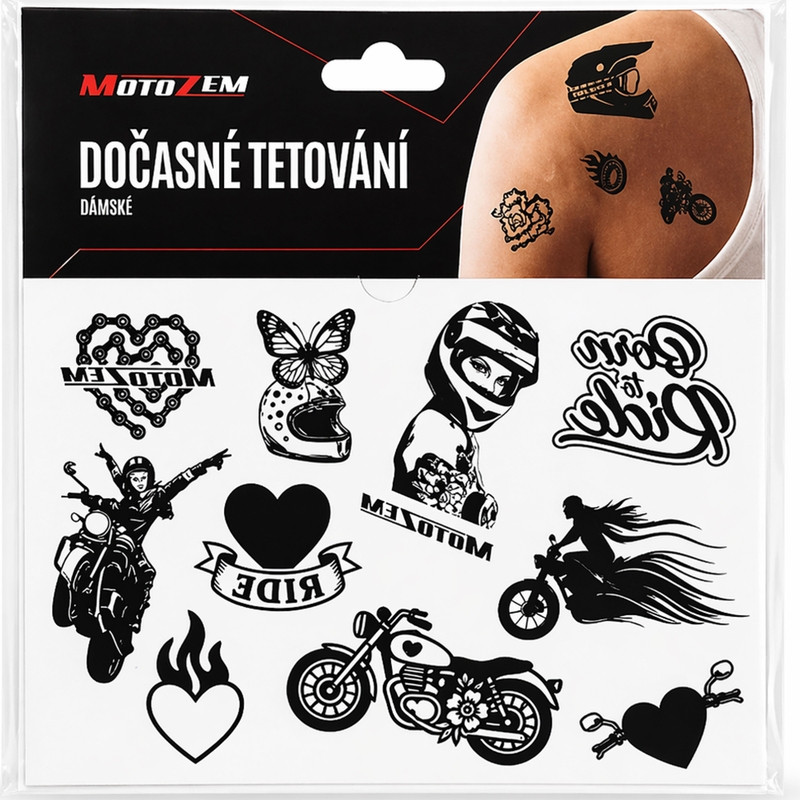 Временна татуировка MotoZem Women