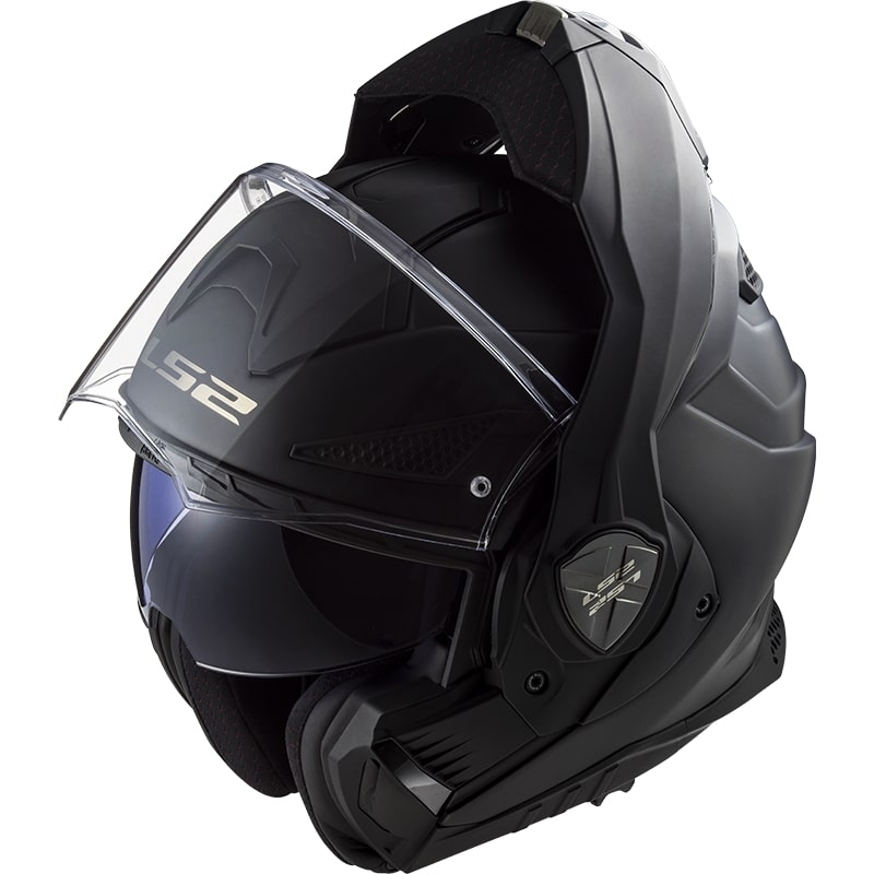Мото каска с отваряне LS2 FF901 Advant X, матово черно - II. качество