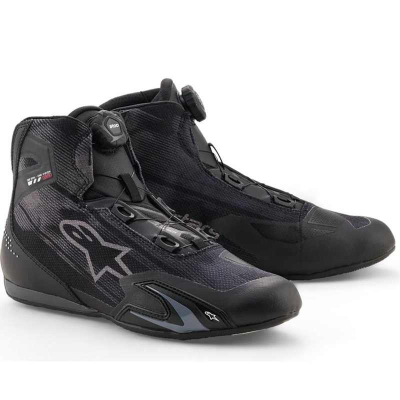 Мотоциклетни ботуши Alpinestars Celer Vented черно-тъмно сиво