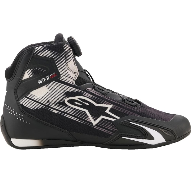 Мотоциклетни ботуши Alpinestars Celer Vented черно-бели