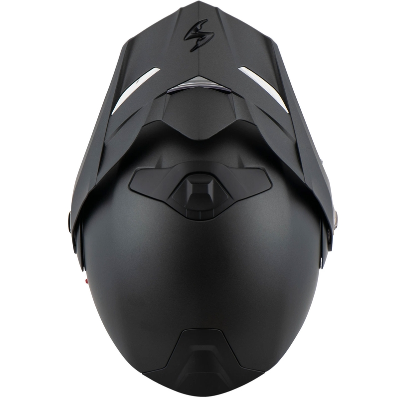 Мотоциклетна каска SCORPION ADX-2, плътна, перлено черна, матова