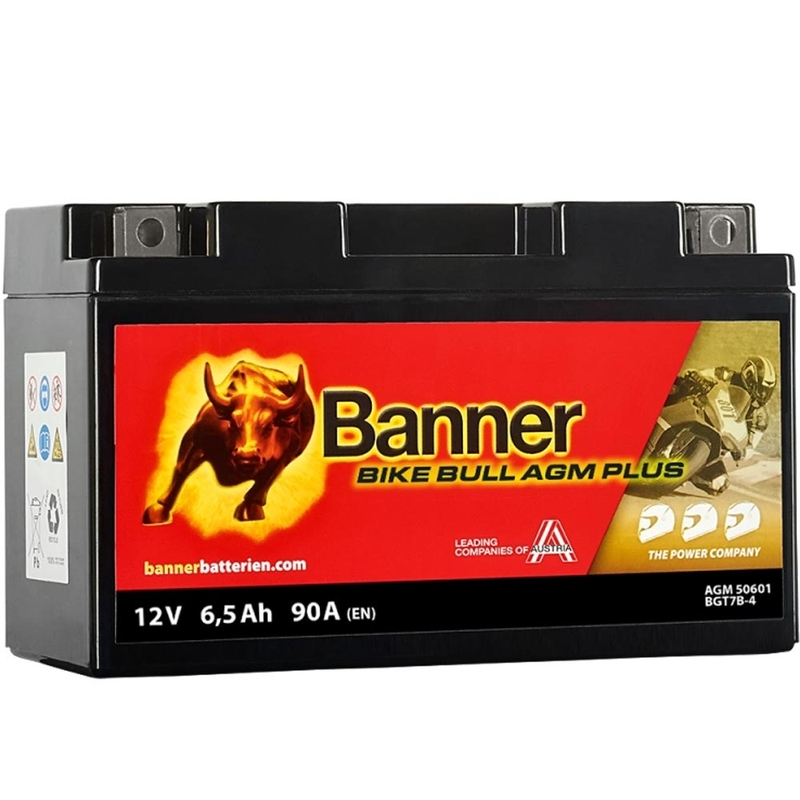 AGM батерия Banner Bike Bull AGM PLUS AGM PLUS 506 01 / BGT7B-4 - GT7B-4