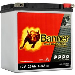 AGM батерия Banner Bike Bull AGM PROfessional AGM PRO 530 01 / BETX30L - ETX30L
