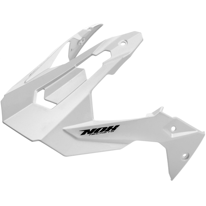 Козирка за мотоциклетна каска NOX N312 бяла