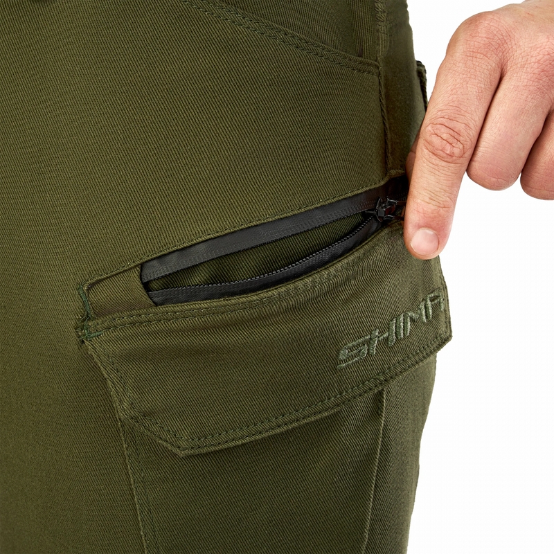 Shima Giro 3.0 удължени мотоциклетни панталони каки
