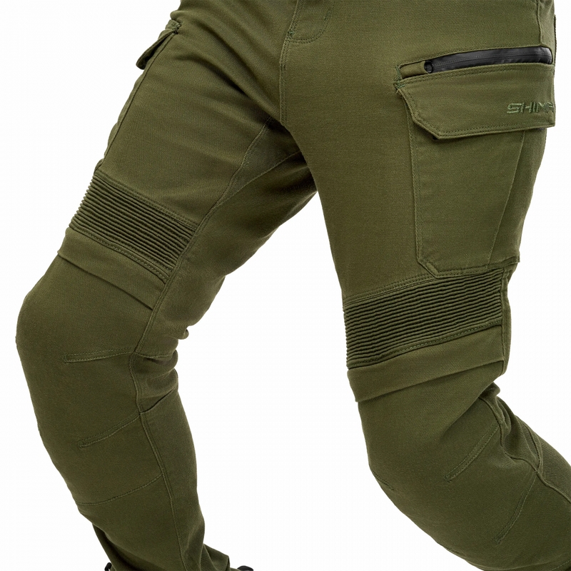 Shima Giro 3.0 удължени мотоциклетни панталони каки