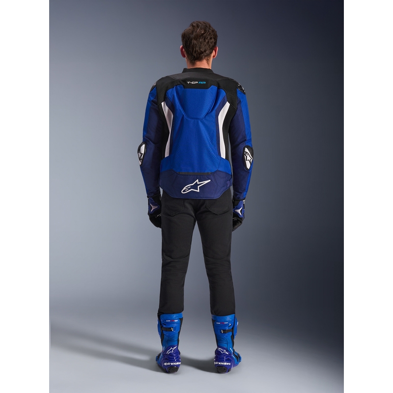 Мотоциклетно яке Alpinestars T-GP Air, синьо-бяло-черно