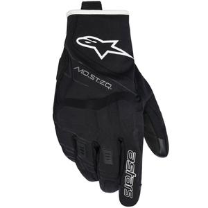 Мото ръкавици Alpinestars MOBLAST WATERPROOF черно-бели, почти бели