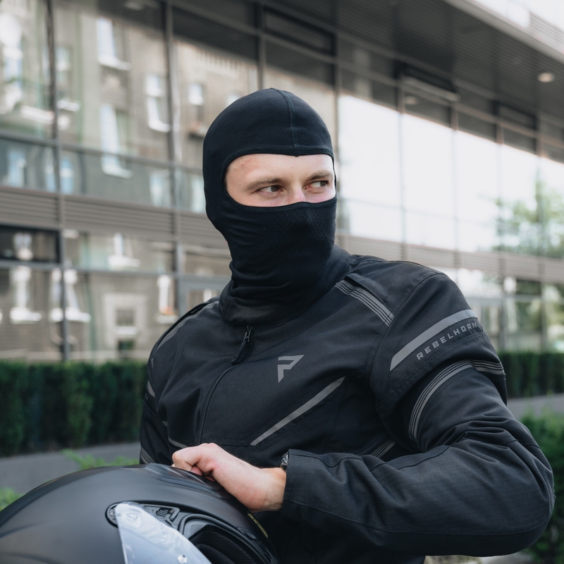 Качулка за каска Rebelhorn Freeze II черна