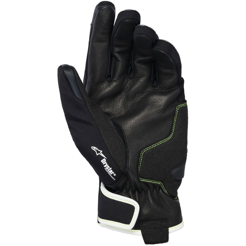 Alpinestars MOBLAST WATERPROOF мотоциклетни ръкавици сиво-черно-флуоресцентно жълто-бели