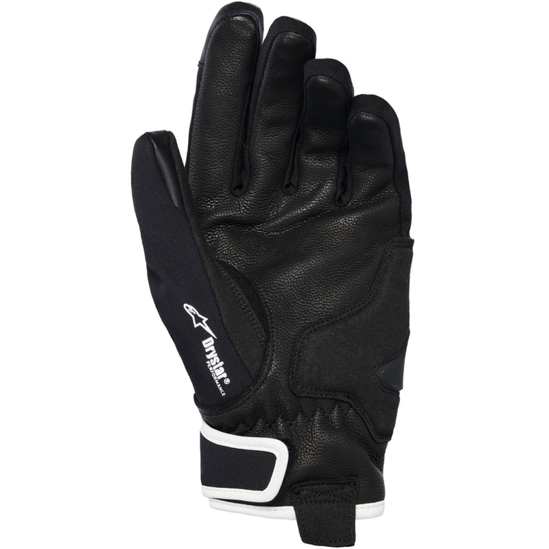 Дамски мотоциклетни ръкавици Alpinestars STELLA MOBLAST WATERPROOF сиво-черно-флуоресцентно розово-тюркоазено-бяло