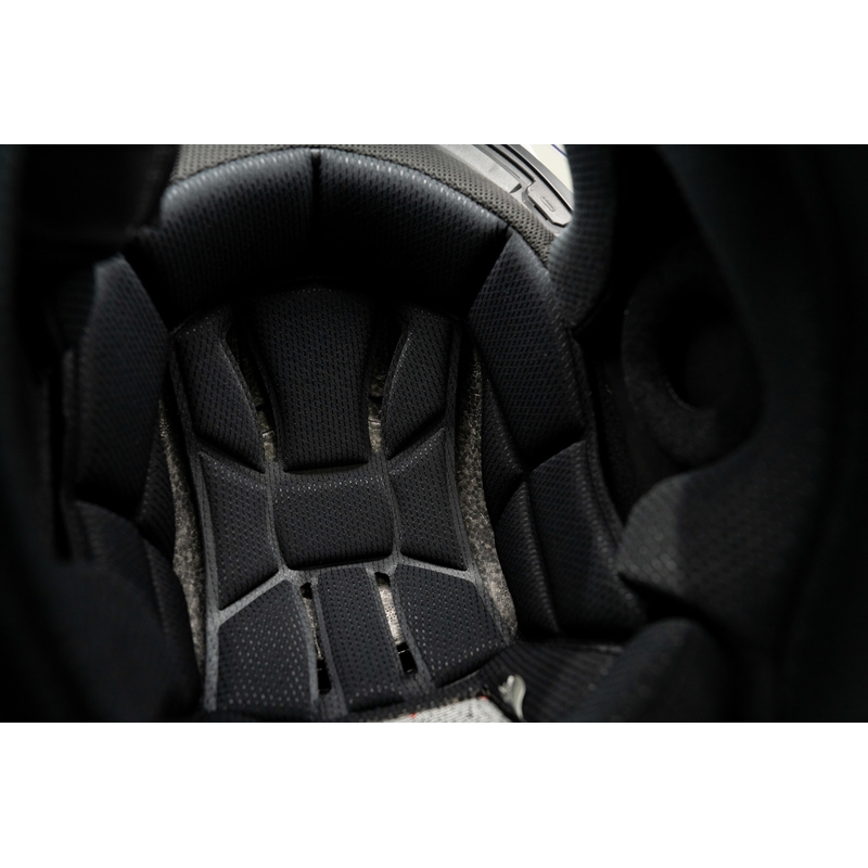 Каска за ендуро мотоциклет със слушалки SENA Outlander, лъскаво бяла