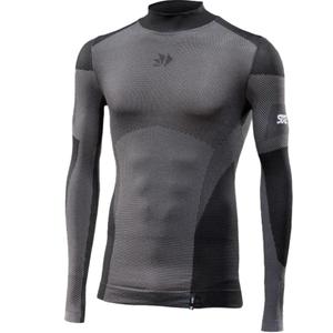 Функционална тениска с дълъг ръкав SIXS BT TS3L V2, черна карбонова