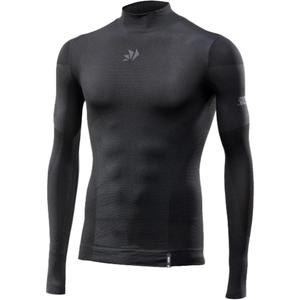 Функционална тениска с дълъг ръкав SIXS BT TS3L V2 черно-тъмносива