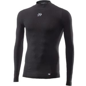 Функционална тениска с дълъг ръкав SIXS TS3 V2, черна