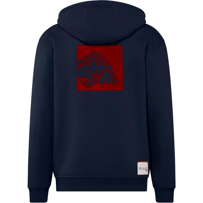 Red Bull Racing Core суичър с цип F805 синьо