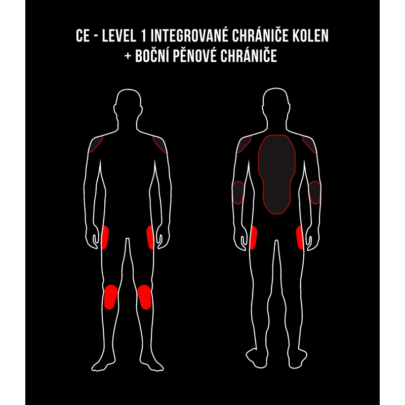 Moto kalhoty RSA Camuflage výprodej