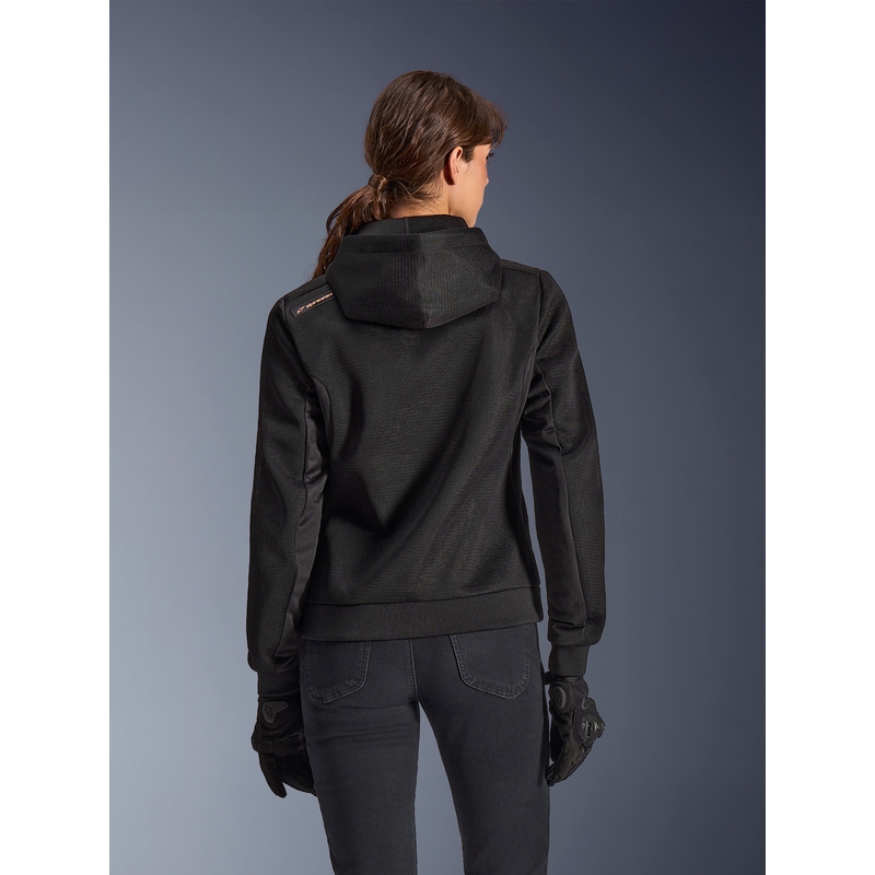 Дамско мотоциклетно яке Alpinestars Stella Chrome Superairflow, черно-медно
