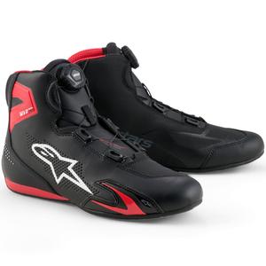 Мотоциклетни ботуши Alpinestars Celer черно-червено-бели