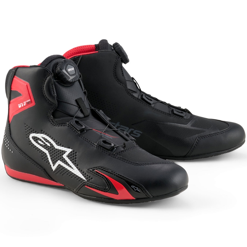 Мотоциклетни ботуши Alpinestars Celer черно-червено-бели