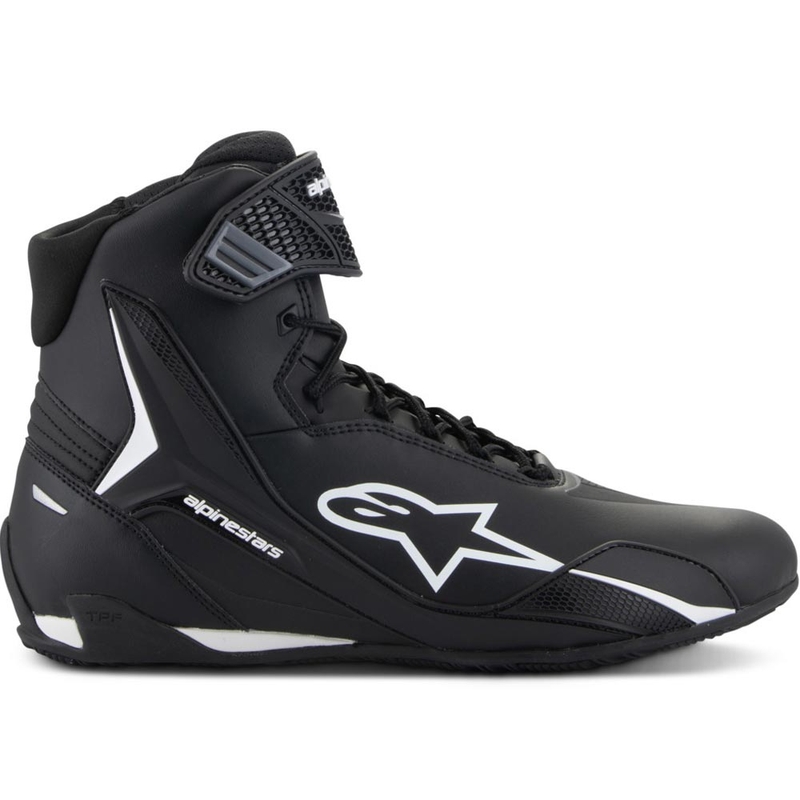 Мотоциклетни ботуши Alpinestars Faster-4 черно-бели