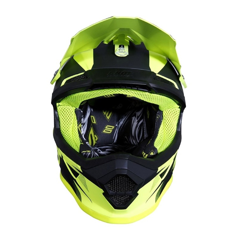 Motokrosová přilba Shot Ultimate černo-fluo žlutá
