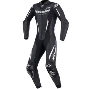 Дамски едноделен кожен мотоциклетен костюм Alpinestars Stella GP-R7, черен