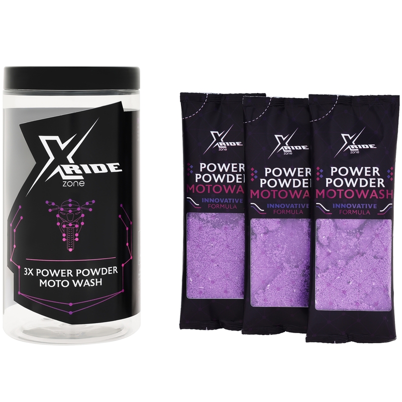 Прахообразен шампоан за мотоциклети XzoneRide® Power Powder-Moto Wash 60 г
