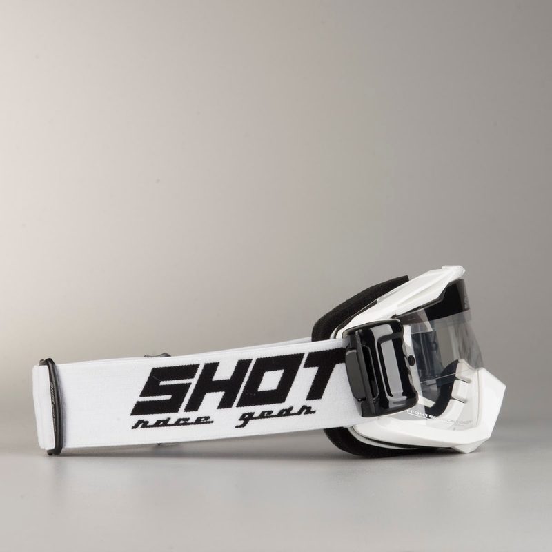 Motokrosové brýle Shot Assault Roll-Off bílé