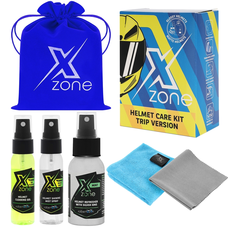 Комплект за грижа за каска Xzone® със сребърни йони
