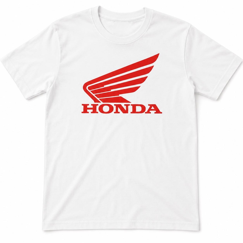 Тениска Honda Racing Honda Wing бяла