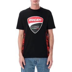 Тениска Ducati Corse CAMU DETAILS черна