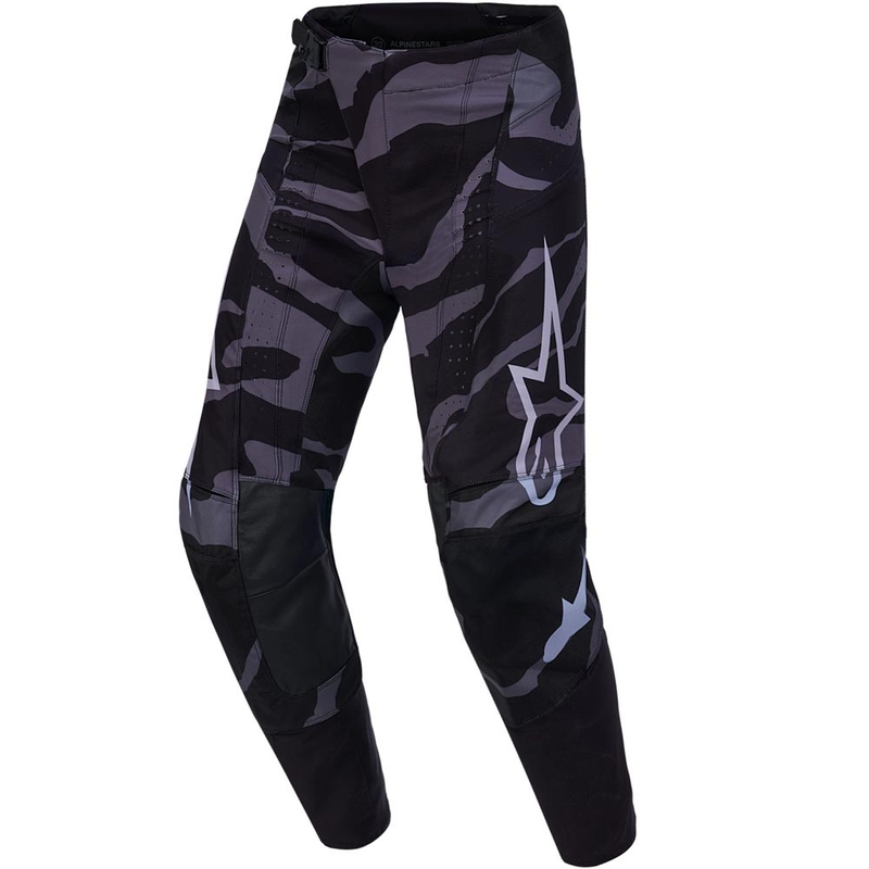 Мотокрос панталони Alpinestars Techstar limited edition Beast Coast, сиво-черно-оранжеви