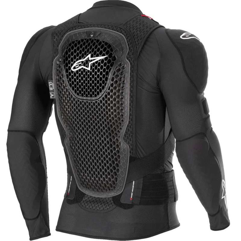 Протектор за тяло Alpinestars Bionic Pro 3 Plasma, черно-червено-бял