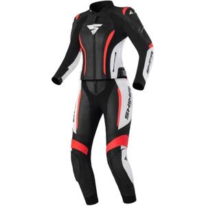 Дамски мотоциклетен комбинезон Shima Miura 2.0 Black-White-Fluo Red