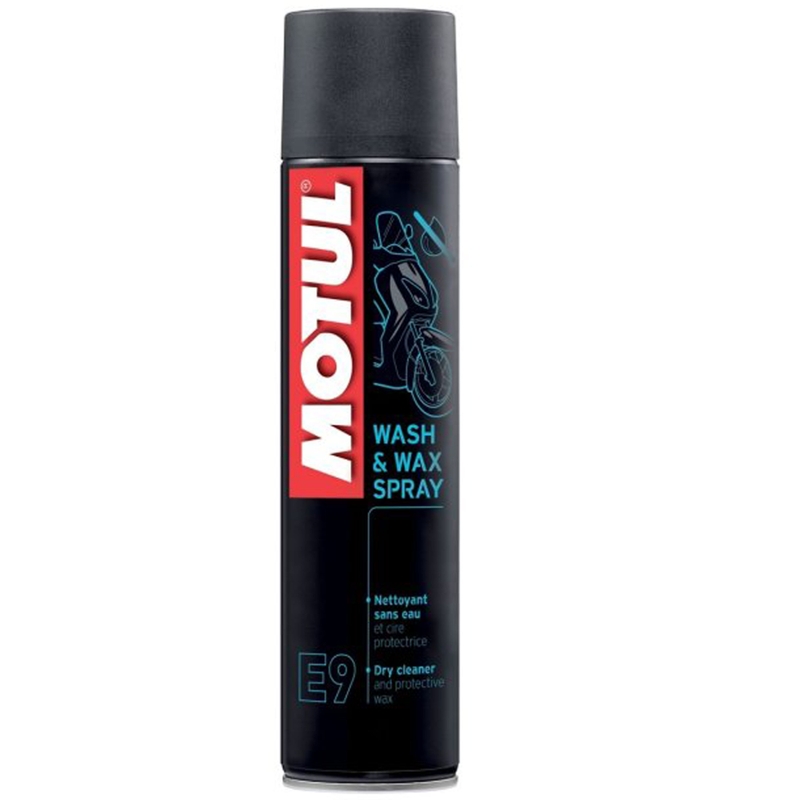 Спрей за третиране на пластмаса Motul E9 Wash Wax 400 мл