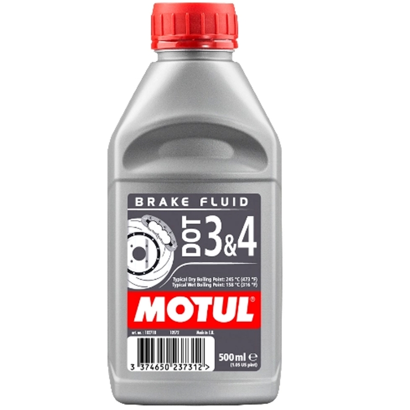 Спирачна течност Motul Dot 3 и 4 0.5 л
