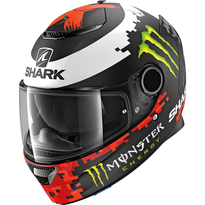 Integrální přilba SHARK SPARTAN 1.2 Lorenzo Monster 2018 Mat výprodej